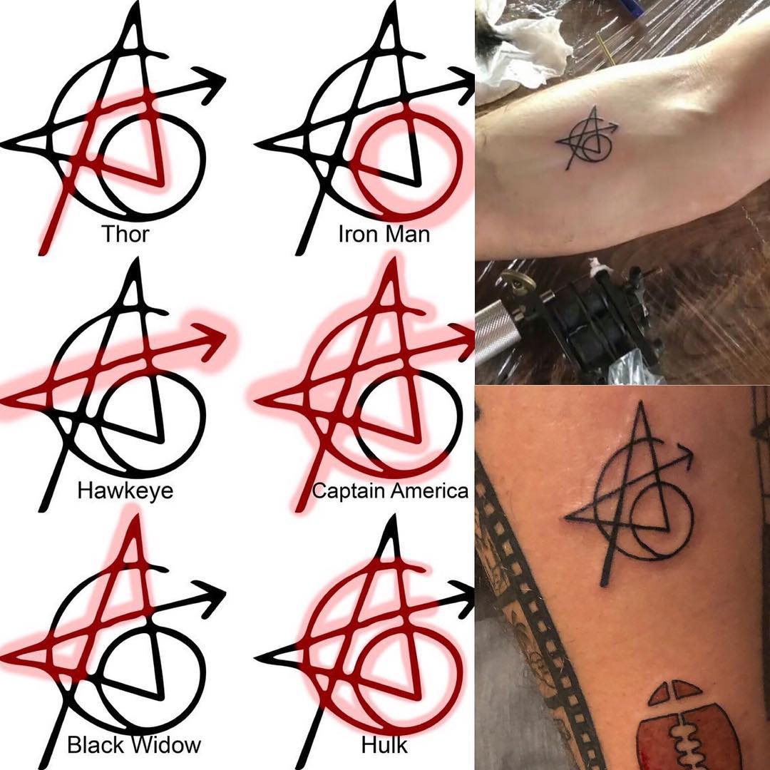 Criss Angel LOGO Temporary Tattoo Sticker - OhMyTat